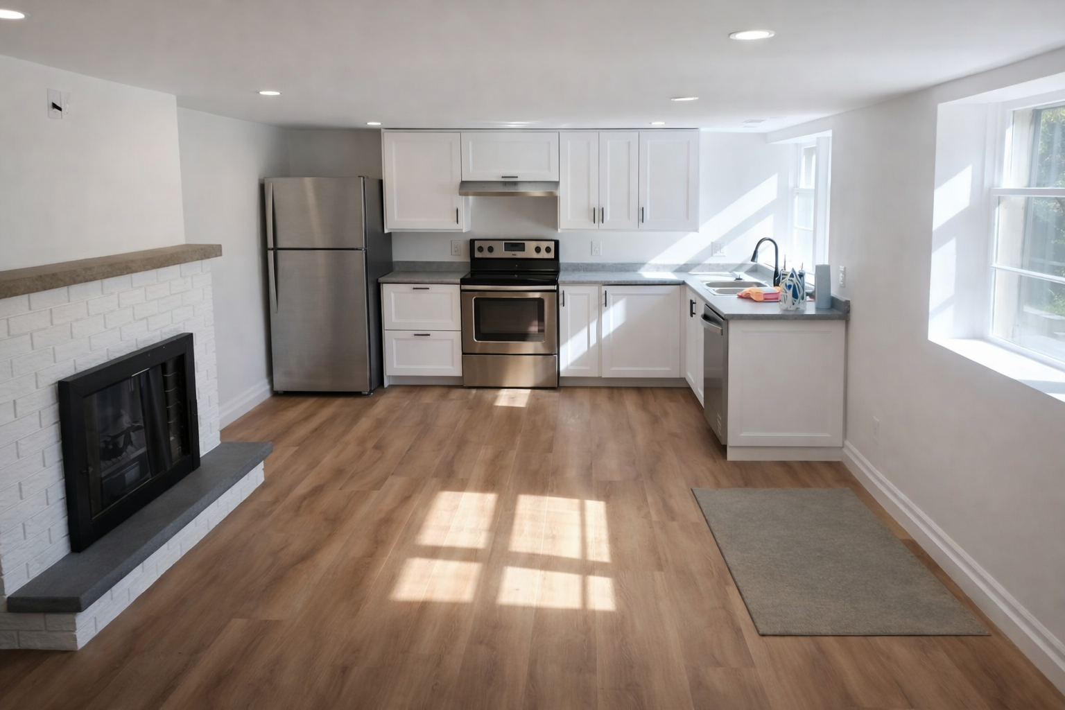 Basement Suite Kitchen